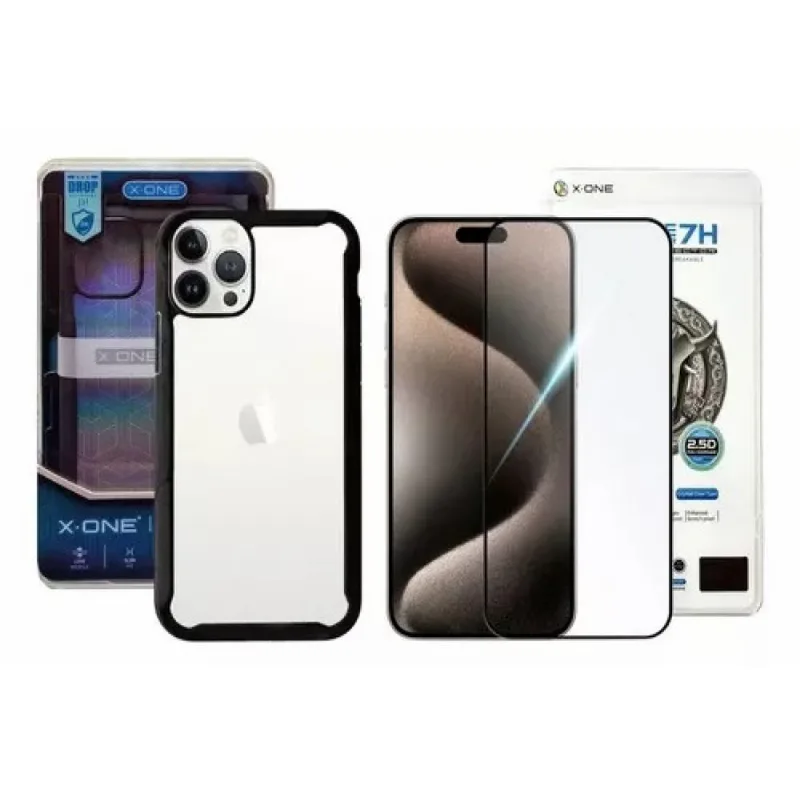 Kit Proteção Tela + Case 2.0 Para iPhone 13 Pro - X-ONE