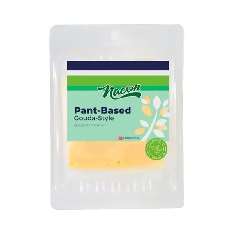 Queijo Gouda Nacon Plant Based Fatiado 150g - Nacon