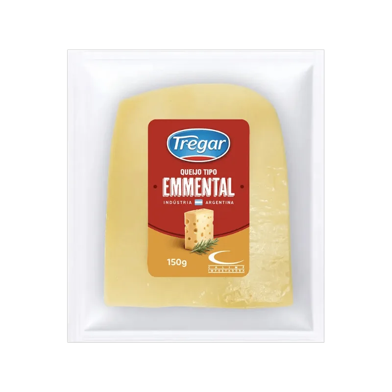 Queijo Argentino Emmental Tragar Fracionado 150g