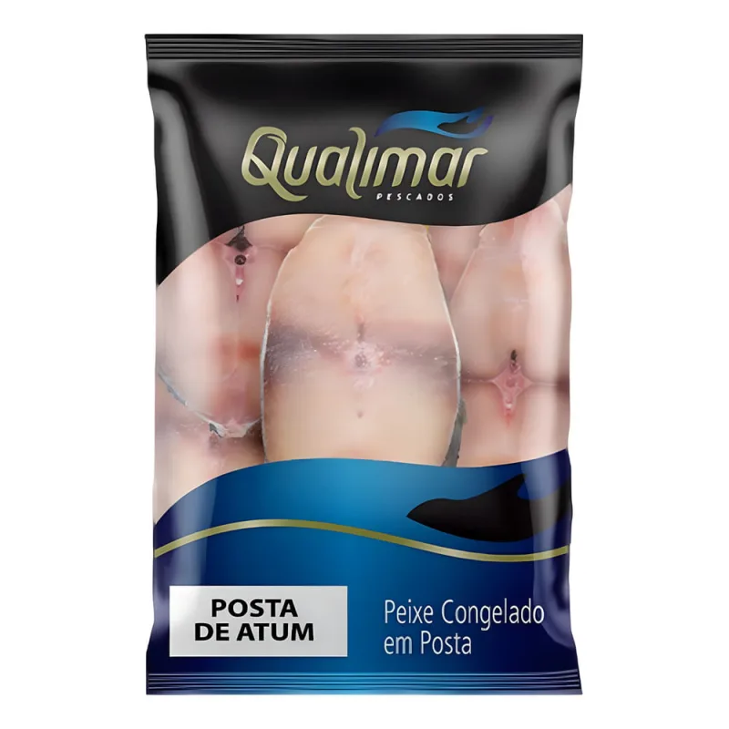 Atum Qualimar em Posta Congelado 800g - SEM MARCA - Peixaria
