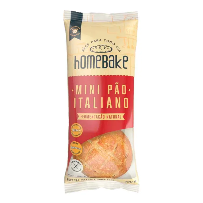 Mini Pão Italiano Homebake 300g