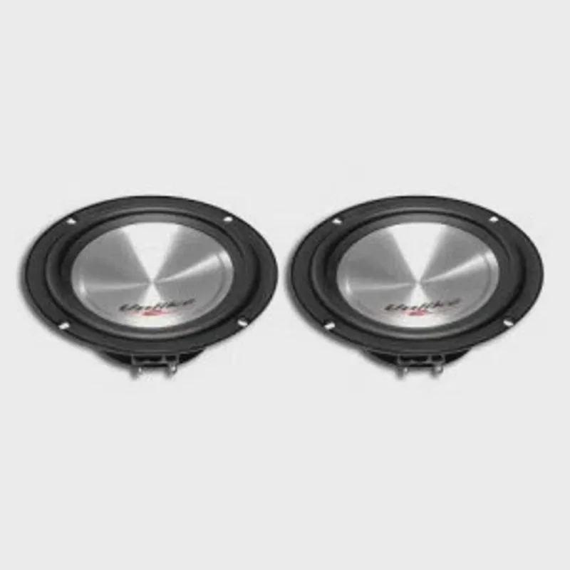 Par De Alto Falante Unlike Unf-61 Mid Bass 6 Polegadas 90W Rms
