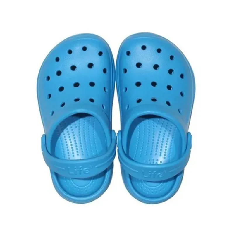Sandalia Life Shoes Cloggis Brilliant Blue Infantil
