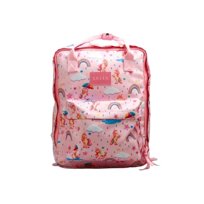 Mochila Com Alça Quadrada Unicornio Sabra - LC - Papelaria
