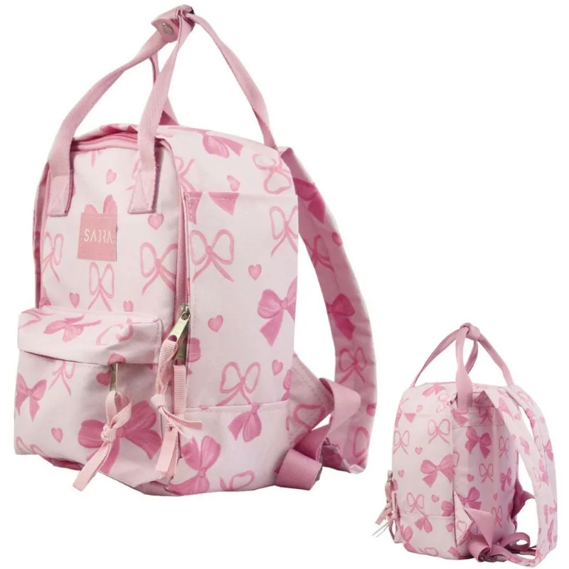 MINI MOCHILA BOLSA QUADRADA LACINHO - SABRA
