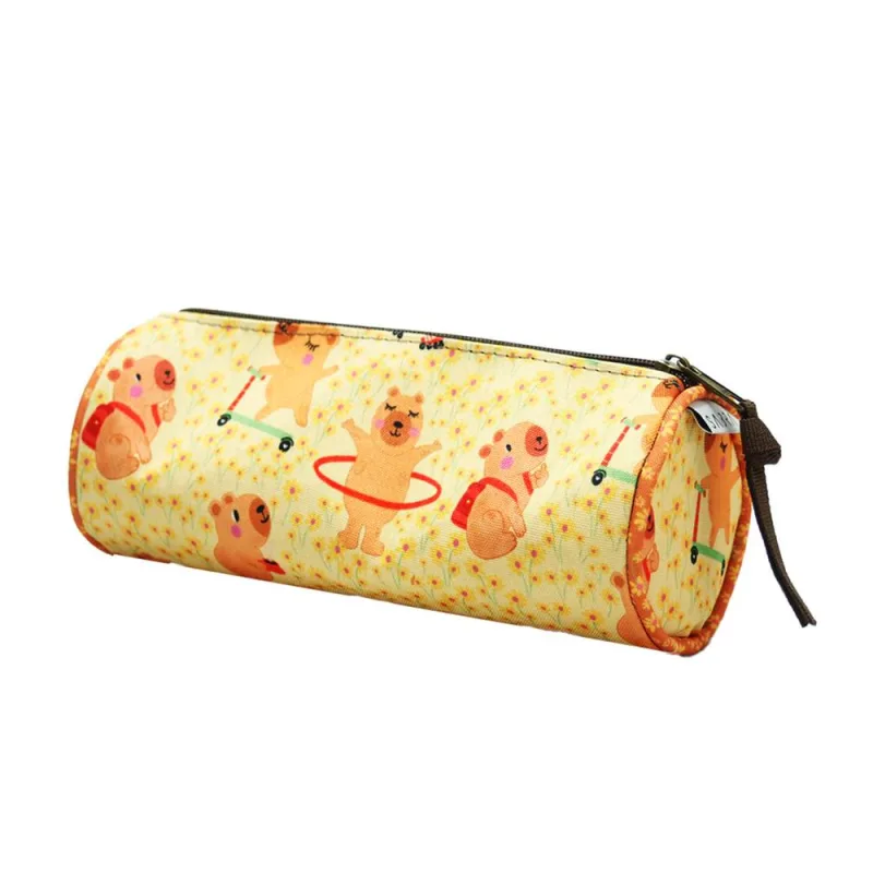Estojo Simples Tubular Capivara - LC - Papelaria