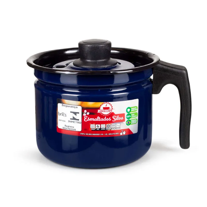 Leiteira Azul N° 14 Esmaltados Silva 1,7L