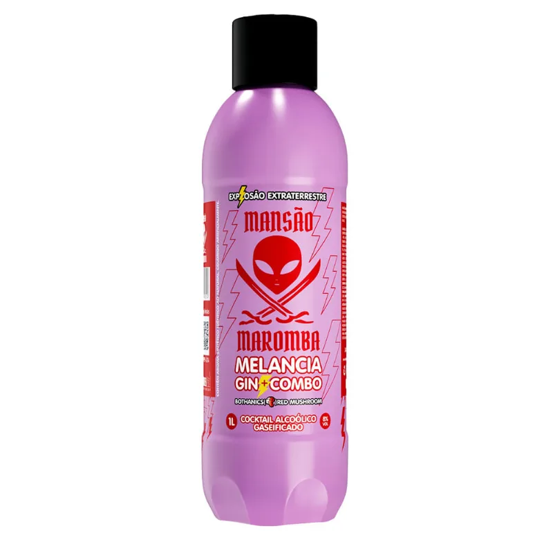 Gin + Combo Melancia Mansão Maromba 1L