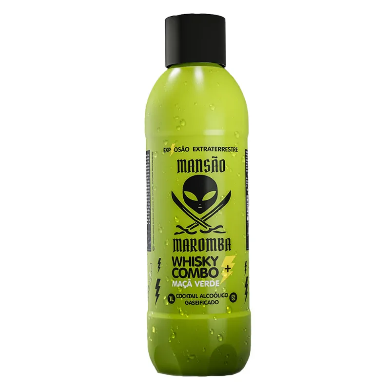 Whisky + Combo Maçã Verde Mansão Maromba 1L