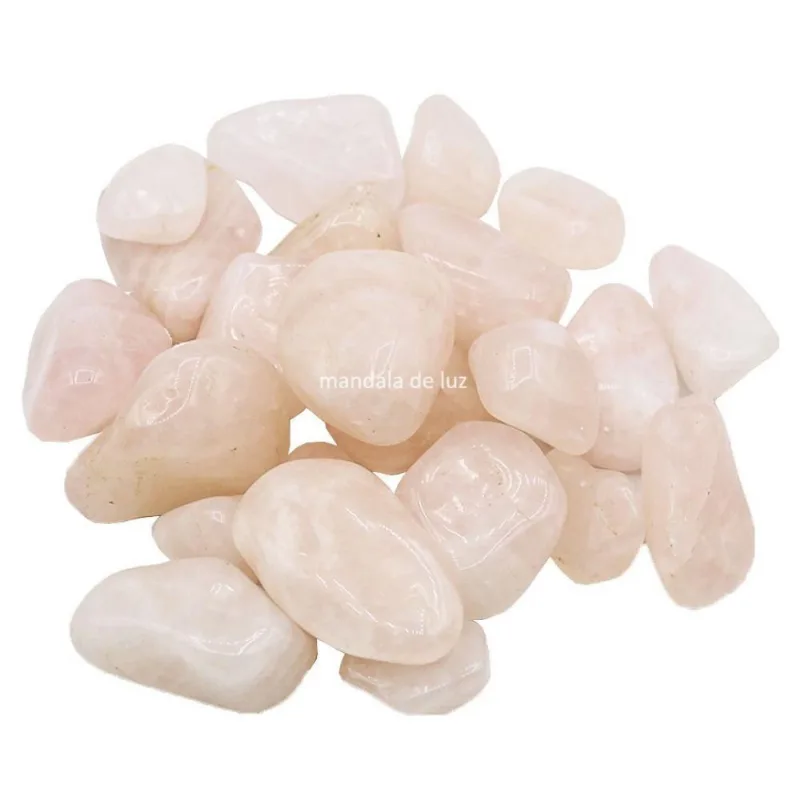 Kit De Quartzo Rosa Pedra Crista Natural M 500g