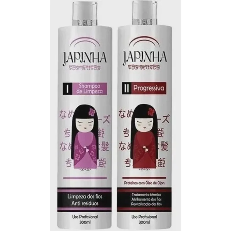 Kit Progressiva Japinha 2x3ooml Liso Extremo