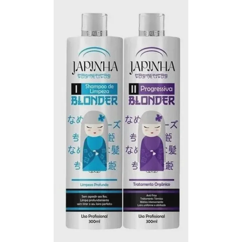 Kit Progressiva Japinha Blonder 300ml