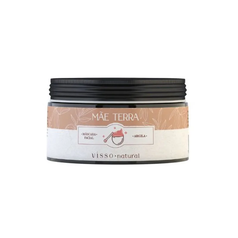 Mãe Terra Máscara Facial 4 Argilas 85 g - Visso Natural