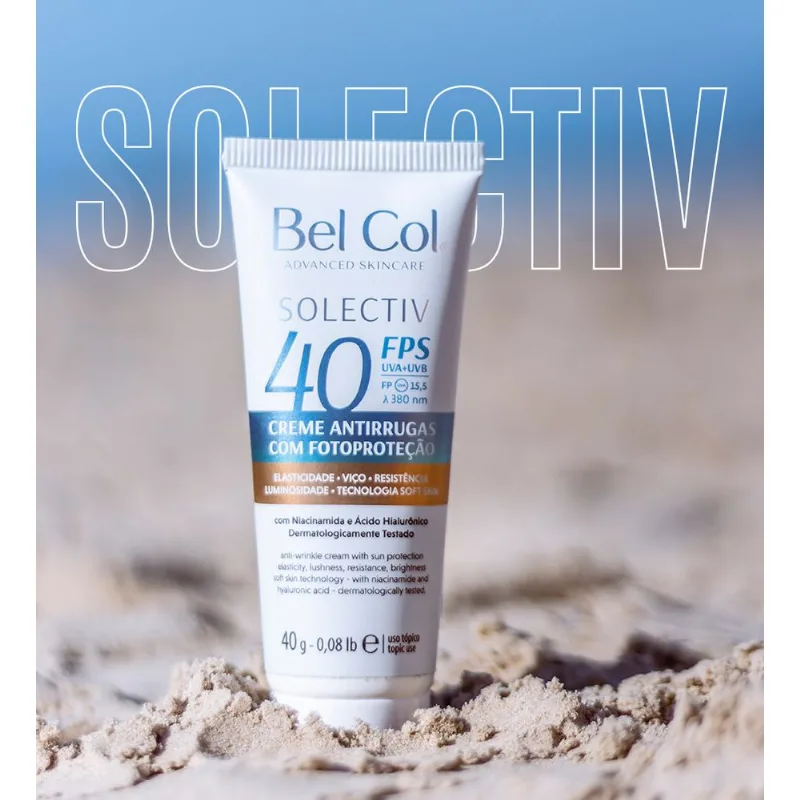 Solectiv Protetor Solar Antirrugas FPS 40 40g Bel Col