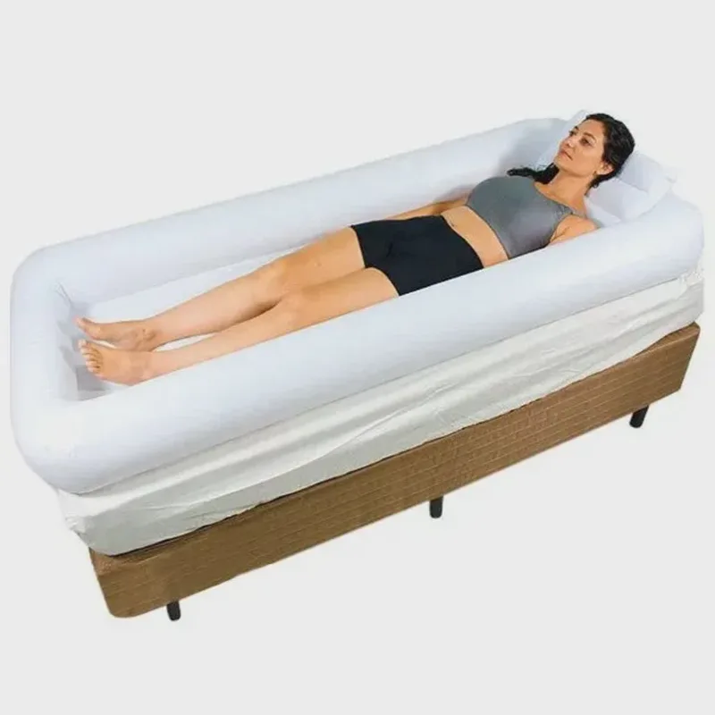 Lavatorio Inflavel Banho no Leito para o Corpo Inteiro