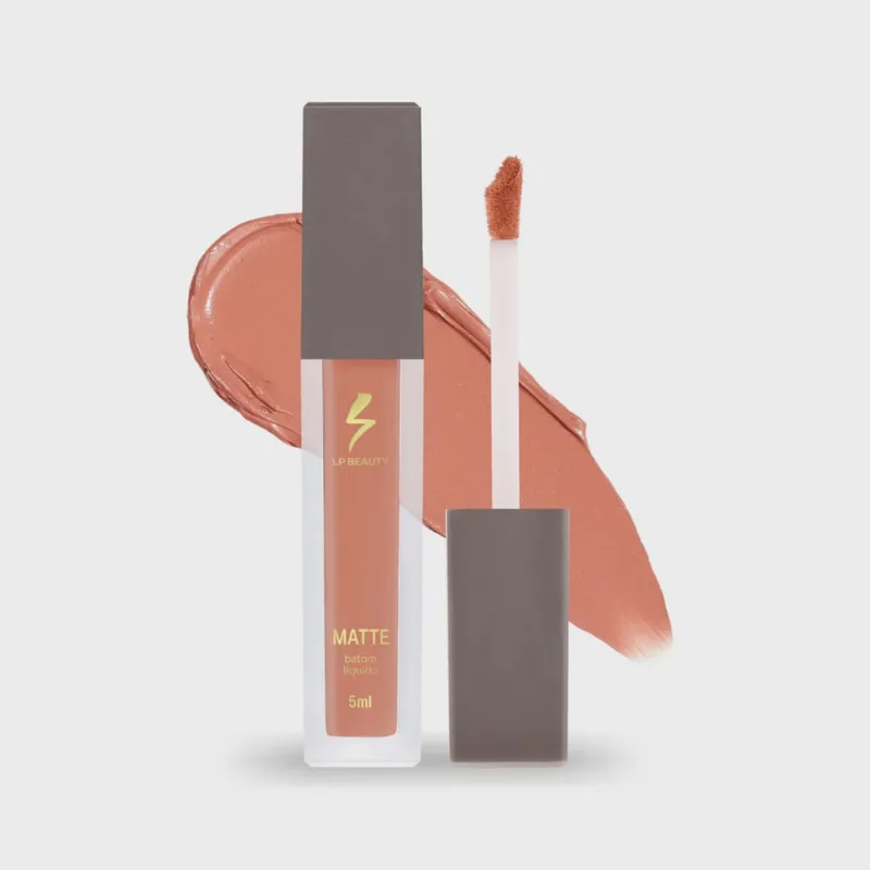 Lp Beauty Peach Matte - Batom Líquido 5g