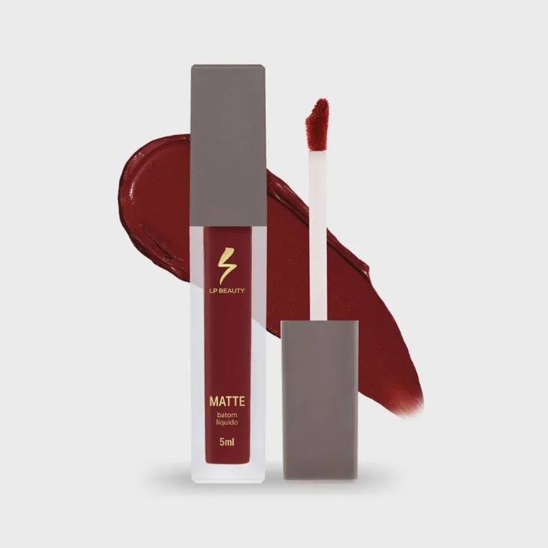 Lp Beauty Merlot Matte - Batom Líquido 5g