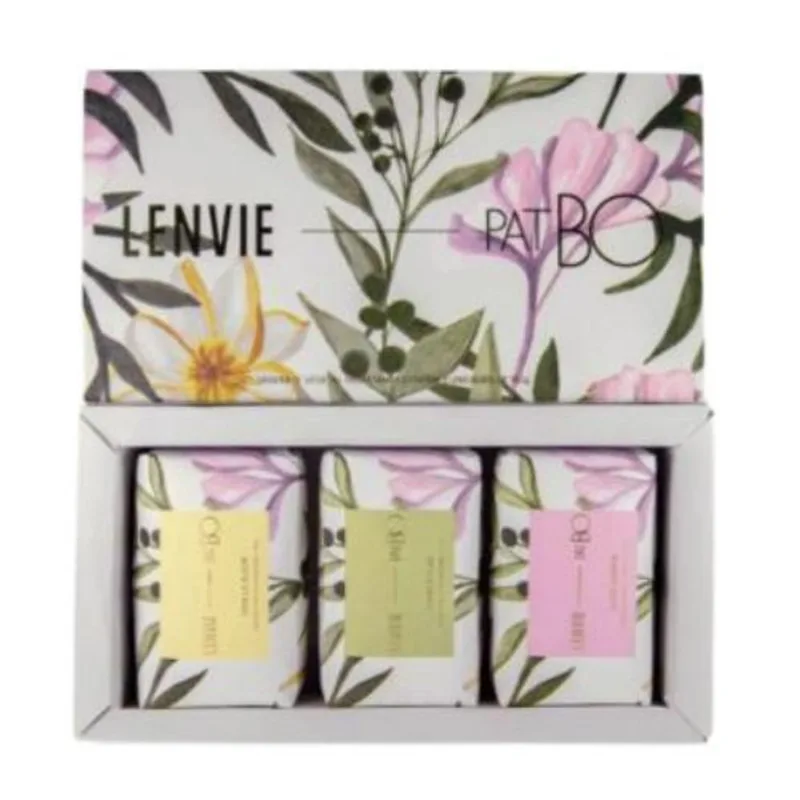 Kit Sabonetes em Barra Verão 150g - lenvie e PatBO