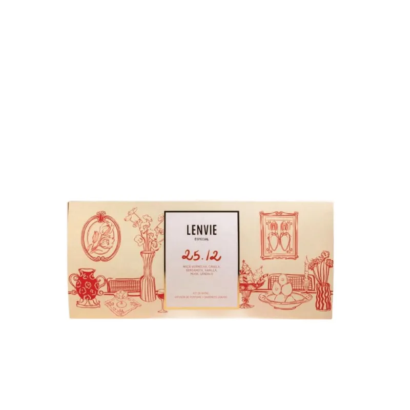 Kit difusor E sabonete liquido natal 25.12.2024 lenvie