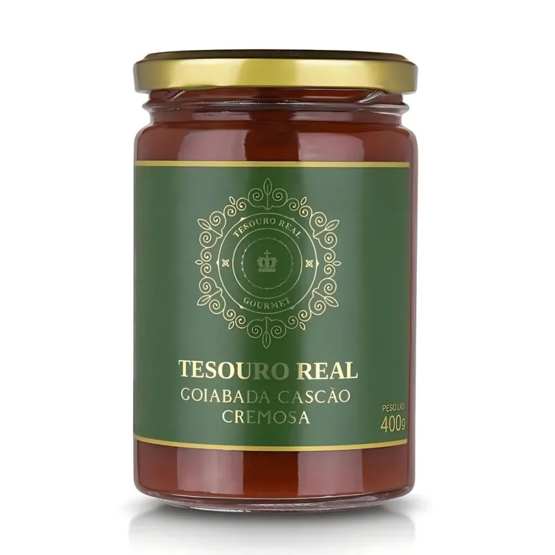 GOIABADA CASCAO CREMOSA TESOURO REAL 400G - REAL - Mercearia