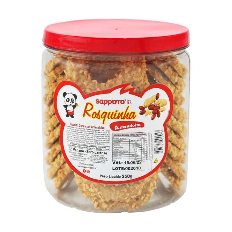 Rosq Amendoim Pote 250G