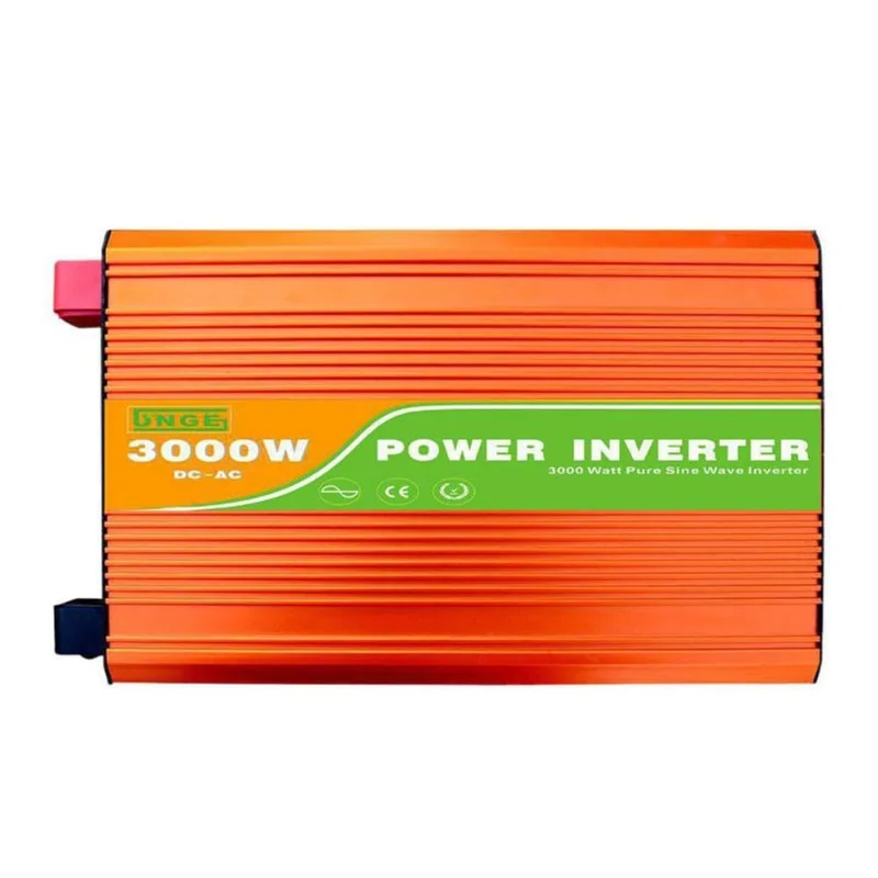 Inversor De Tensão 24V 3000W De Onda Senoidal Pura - 110V