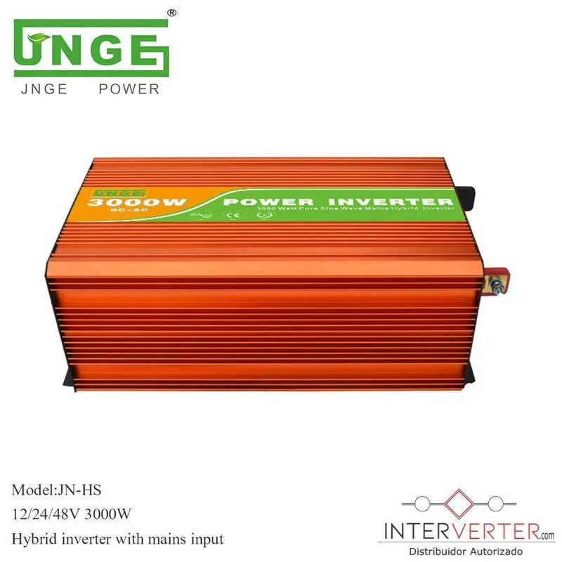 Inversor De Tensão On-Grid 24V 3000W De Onda Senoidal - 110V