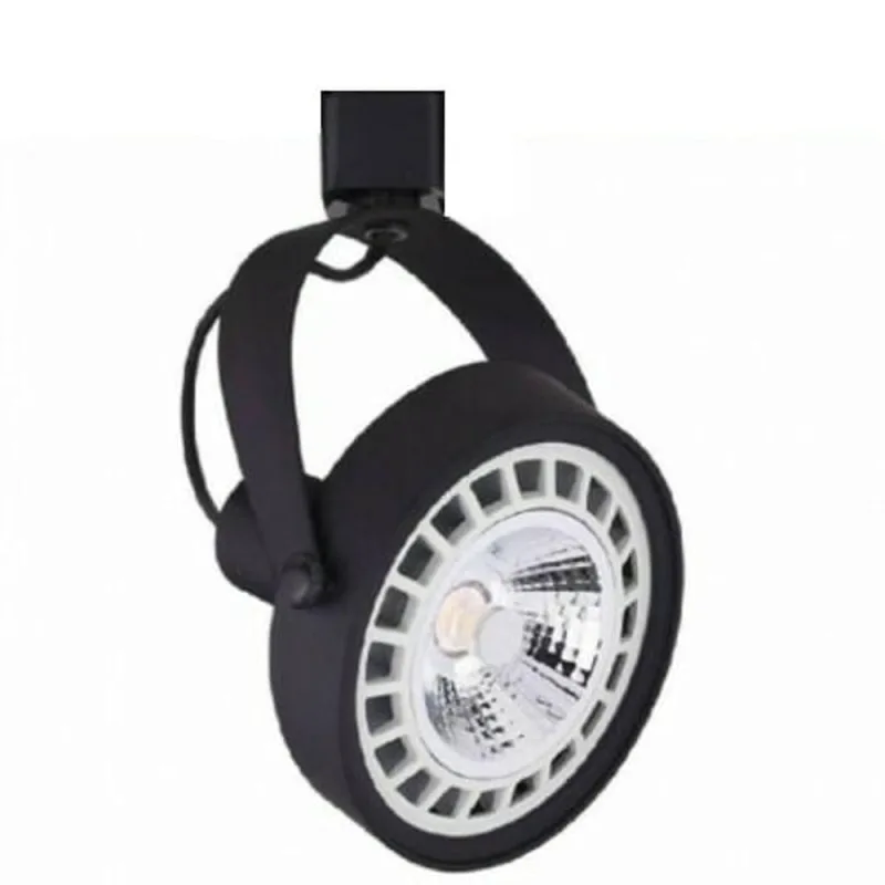 Trilho Spot AR111 Clean para Iluminação Direcionável Bivolt Preto Loop - Loop - Agro