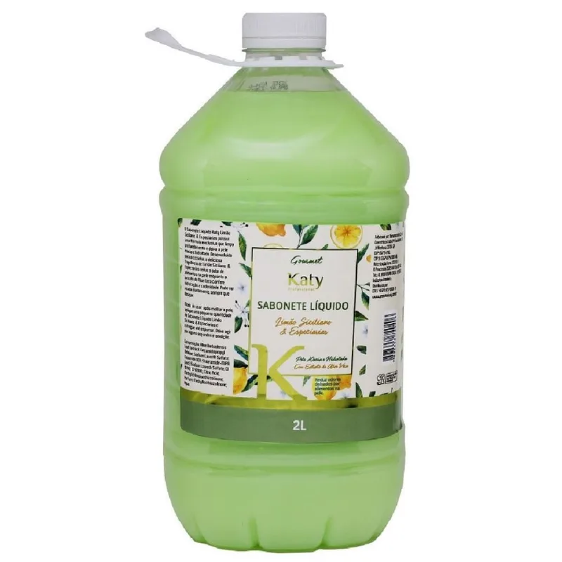 Sabonete Líquido Limão Siciliano e Especiarias Katy 2L