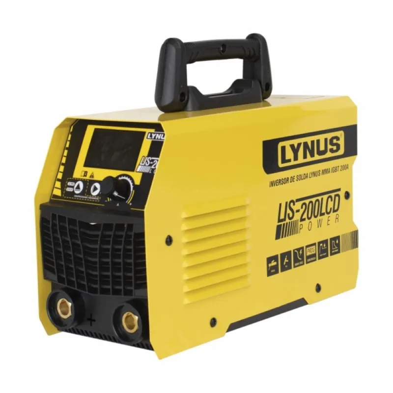 Máquina Inversora Solda 200A MMA TIG 127-220V LIS-200 Lynus - Lynus - Ferramentas