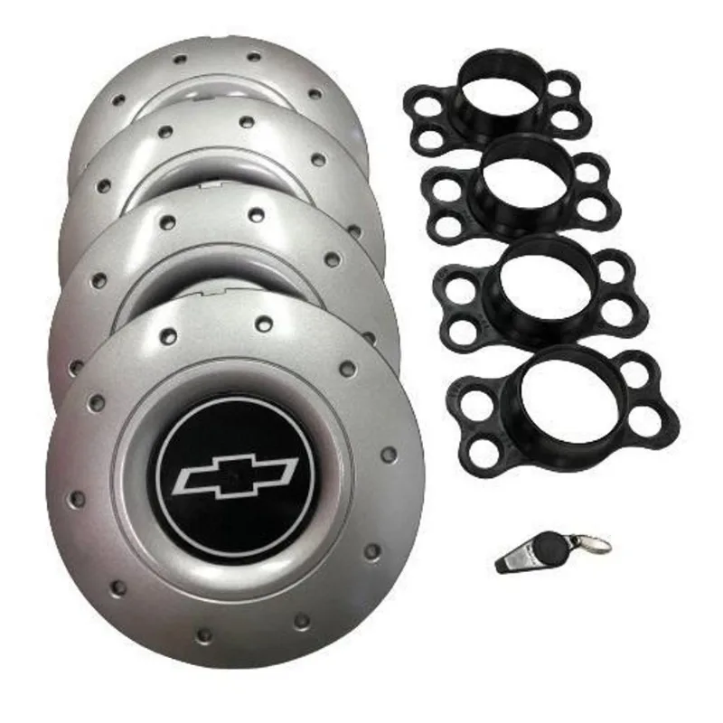 Calotas Miollo Gm Prisma Aro 15 2013/2019 Amarok Prata