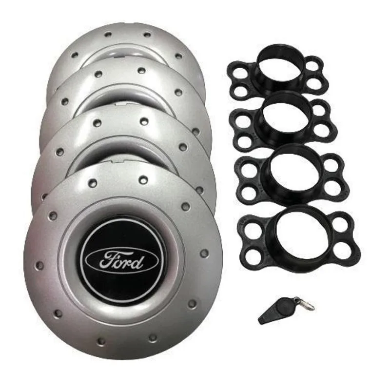 Calotas Miollo Ford Ka Aro 15 2015/2020 Estilo Amarok Prata