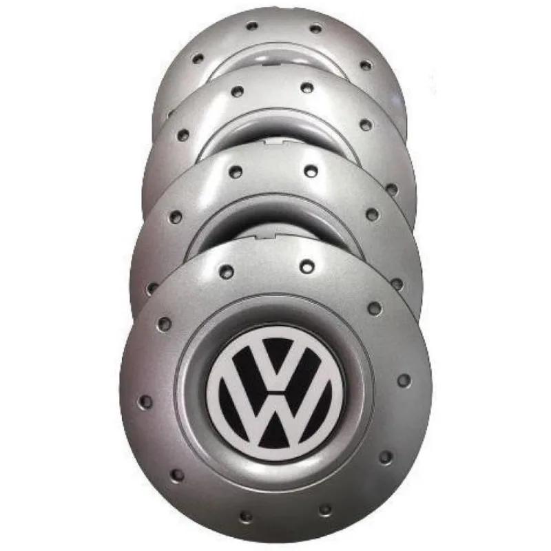 Calotas Miollo Vw Gol G6 Aro 15 2012/2016 Amarok Prata