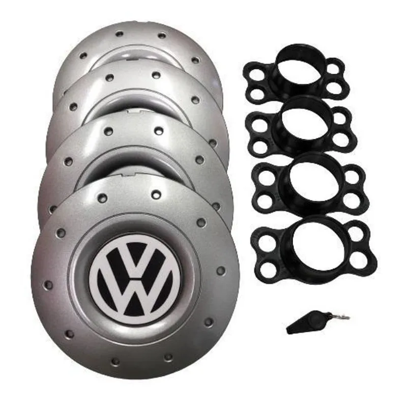 Calotas Miollo Vw Voyage Aro 15 2016/2019 Amarok Prata