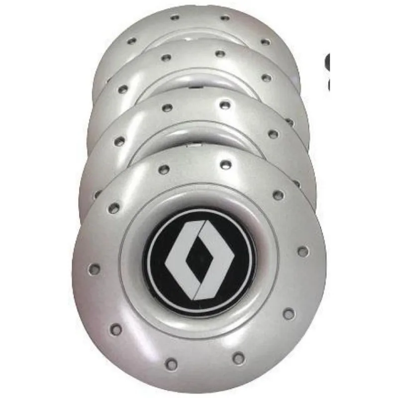 Calotas Miollo Renault Logan Aro 15 2014/2019 Amarok Prata