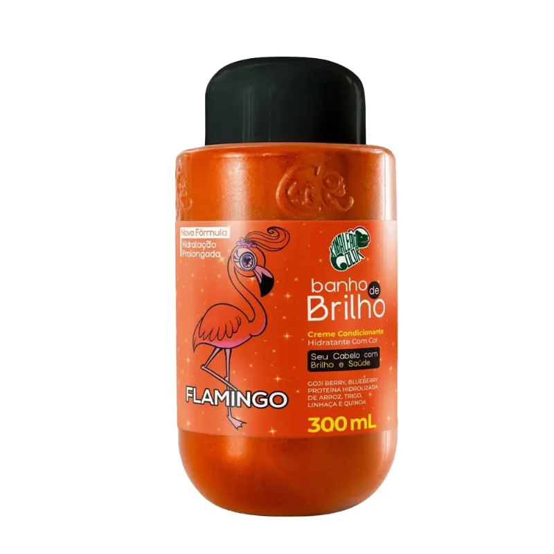 Condicionador Kamaleão Banho De Brilho Flamingo 300ml
