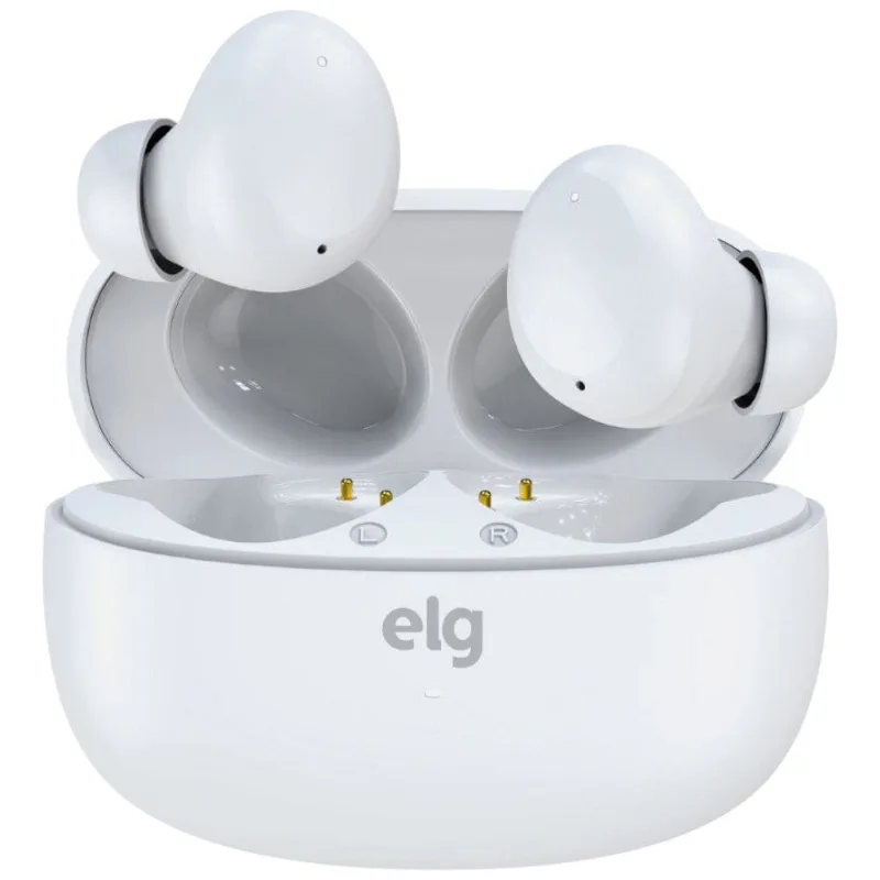 Fone De Ouvido Bluetooth ELG Aura Branco ARGOWH
