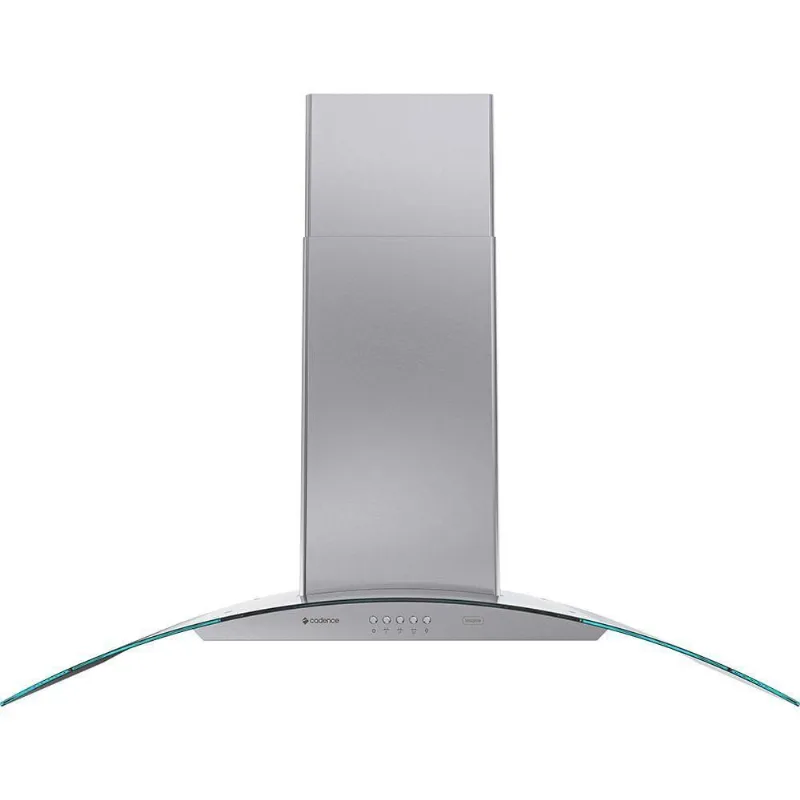 Coifa De Parede Cadence Inspire Vidro Curvo 90cm 110V