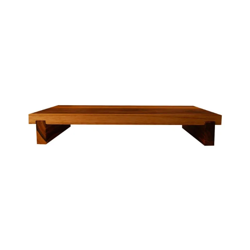 Expositor Modular para Pâtisserie 40x20x7cm em Madeira Teca