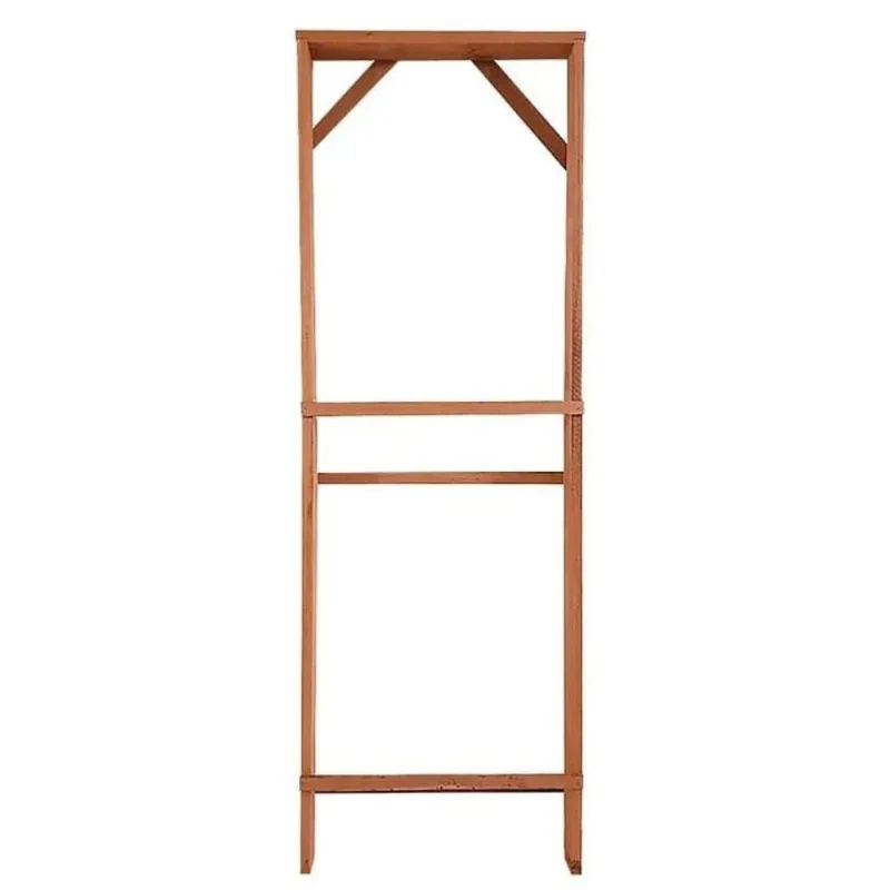 Jogo de Batente Eucalipto Montado Trevo Jogo de Batente Eucalipto Montado 215x80x13cm
