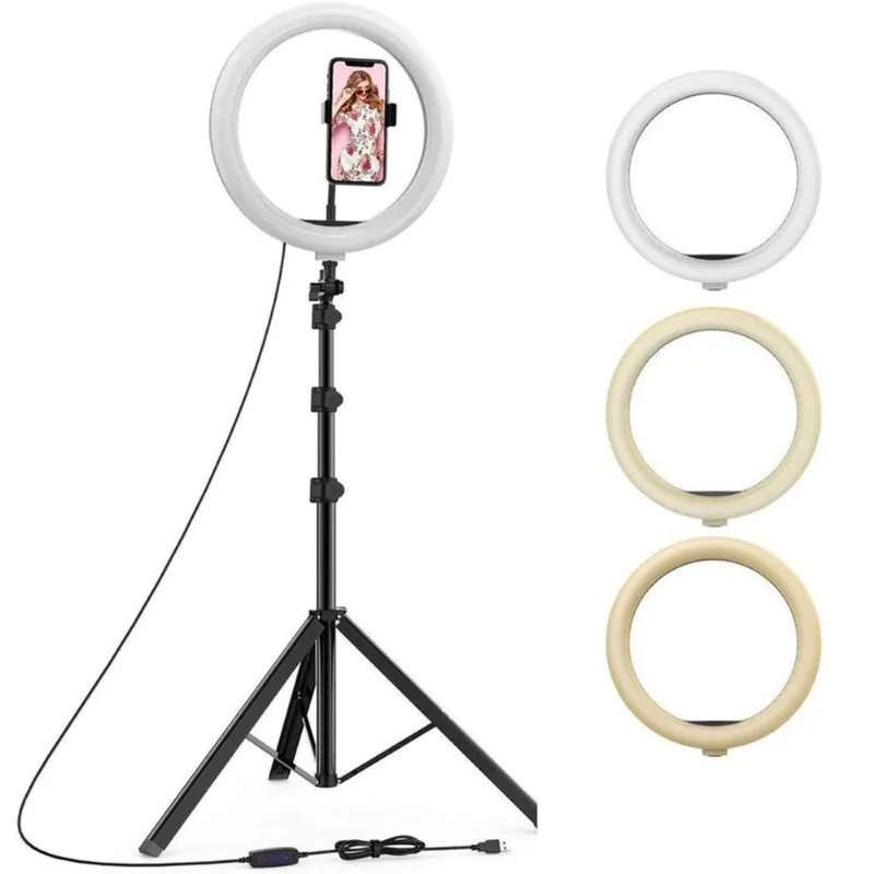Led Ring Light 8 Polegadas - Modelo Rl-008 - F32 - 1 Unidade