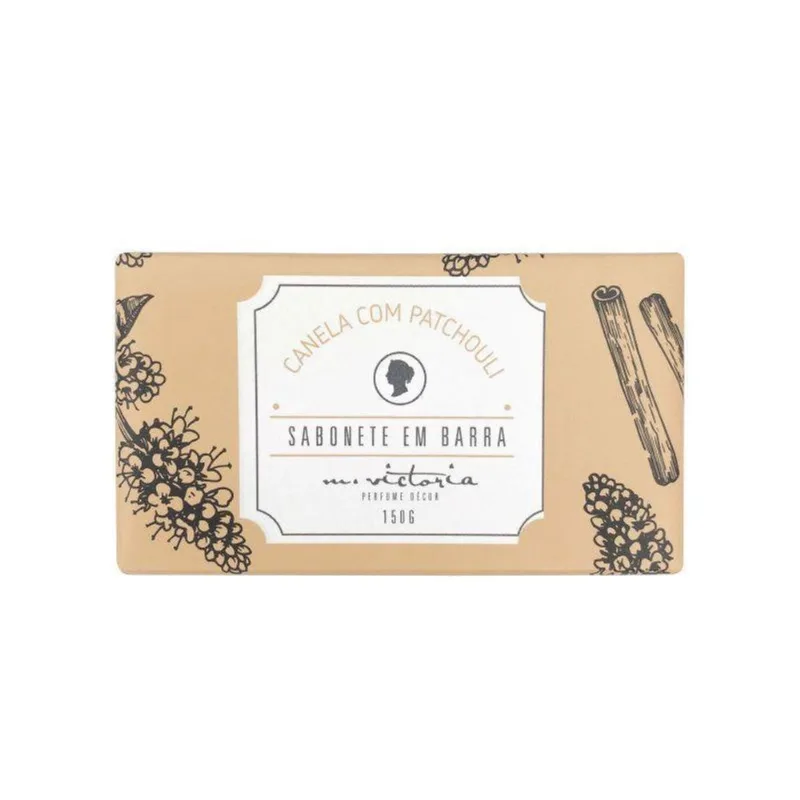 Sabonete Vegetal Canela Com Patchouli 150G- m. Victória