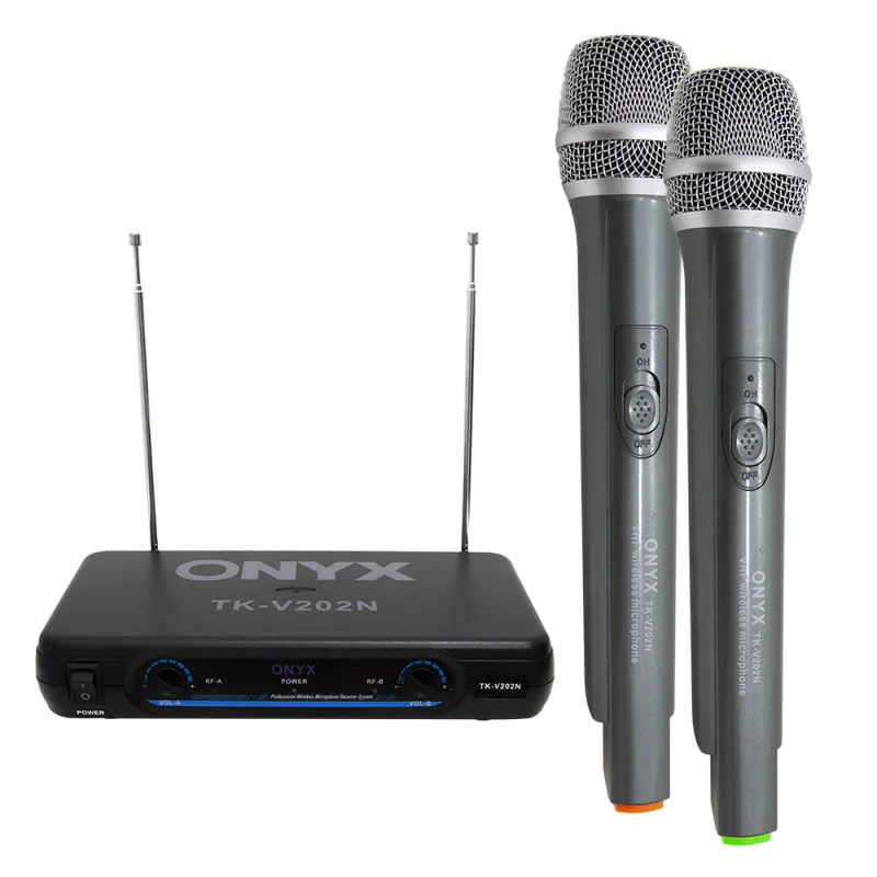 Microfone sem Fio TK V202N VHF Onyx - Onyx - Instrumentos Musicais