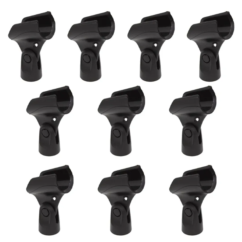Kit 50 Suportes Para Microfones Sem Fio B18A Onyx