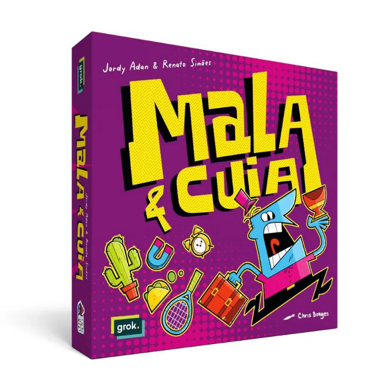 Jogo De Tabuleiro - Mala E Cuia - Grok Games