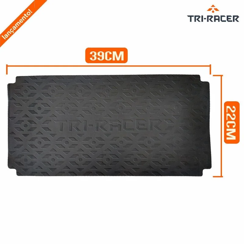 Kit Protetor Pad Emborrachado Tampas Bauletos Guara Top 36l