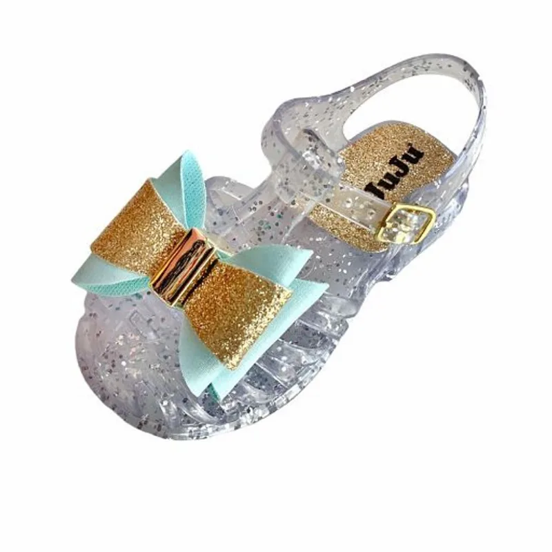 Sandália Infantil Bebê Glitter Laço Juju