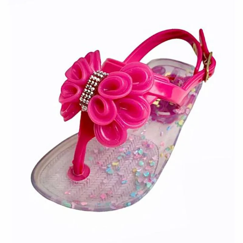 Sandália Chinelo Infantil Baby Laço Strass Juju