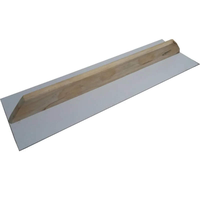 Desempenadeira Plástica Pvc 60x20 Para Gesso E Revestimento