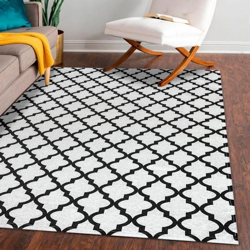 Tapete Em Tecido Jacquard Com Látex 1,35 M X 1,00 M 75% Algodão, 25% Poliéster - Arabesco Cru - EDDI CASA